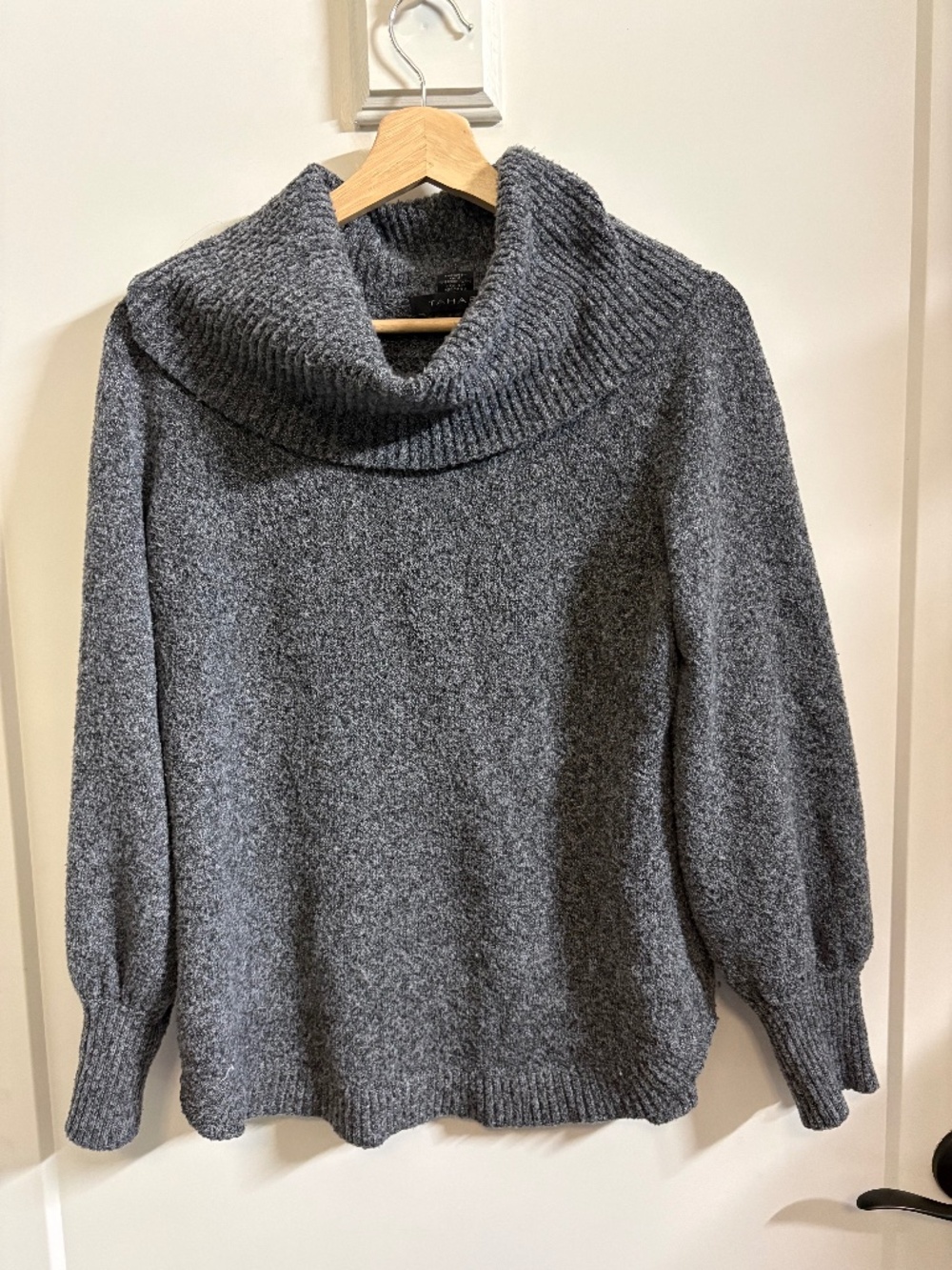 Cowl neck sweater